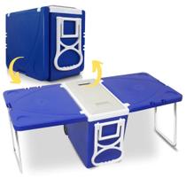 Super Caixa Térmica Cooler Mesa 32L com Rodas Arqplast Super Caixa Térmica Cooler Mesa 32L com Rodas Arqplast