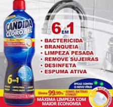 Super candida cloro gel 01 litro