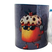 Super Caneca Colher ul Autista Que Ama Chocotone Chaveiro
