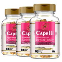 Super Capelli - Ácido Hialurônico, Colágeno - 3 Potes