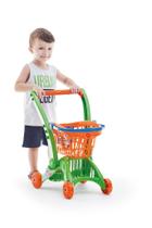 Super Carrinho de Compra Imaginativa Mercadinho 2 em 1 vira Cesta