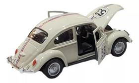Super Carrinho De Ferro Fusca Clássico 1.32 Miniatura Coleção Cor Herbie 53 Super Carrinho De Ferro Fusca Clássico 1.32 Miniatura Coleção Cor Herbie 53