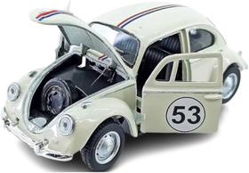 Super Carrinho Fusca 1957 Ferro Fricção Metal Miniatura 53 réplica coleção