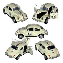 Super Carrinho Fusca Ferro Fricção Metal Miniatura Brinquedo 53
