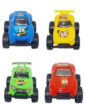 Super Carro a Fricção Kit c/ 4 Mini Carros - Art Brink