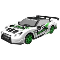 Super Carro Rally Recarregável Acende o Farol Brinquedo Drift Controle Remoto