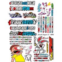 Super Cartela De Adesivos S001 - 40 Adesivo Top - Carro - Moto - Caminhão - Bike - Frase - Escola Super Cartela De Adesivos S001 - 40 Adesivo Top - Carro - Moto - Caminhão - Bike - Frase - Escola