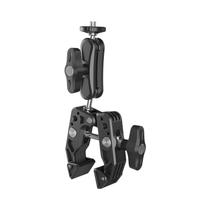 Super Clamp Duplo De Alumínio 360 graus Braço Mágico Com Cabeça Esférica Para Câmera De Ação GoPro