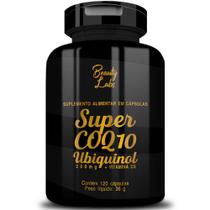 Super Coenzima Q10 Ubiquinol - Coq10 + Vit D3 - 120 Caps - Beauty Labs