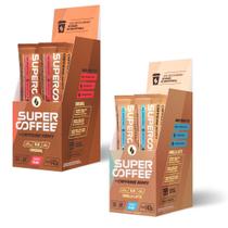 Super Coffee To Go 28 sachês (14 Vanilla + 14 Original) Caffeine Army Super Coffee To Go 28 sachês (14 Vanilla + 14 Original) Caffeine Army