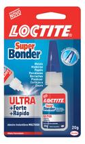 Super Cola Adesiva Bonder Ultra Loctite Multiuso Madeira Pvc