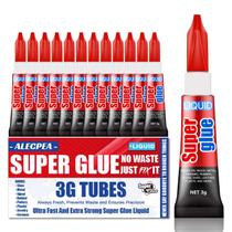 Super Cola ALECPEA Líquida 3g Pacote com 12 Rápida e Forte Super Cola ALECPEA Líquida 3g Pacote com 12 Rápida e Forte