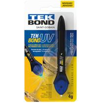 Super Cola Caneta Tec Uv Tekbond Solda Química 4gr
