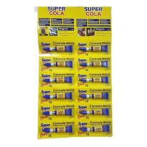 Super cola cartela com 12 unidades