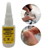 Super Cola Instantânea Adesivo Ceramica Couro Madeira Vidros