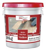 Super Cola Para Piso Vinílico Super Tack Flexfloor 18kg Revestimentos Vinílicos Heterogêneos em Régua Placa Manta Revestimentos Têxteis de Bases Comum