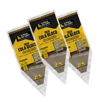 Super Cola Tijolos E Blocos Ceramica Concreto Kit 3 unidades Pulo Do Gato