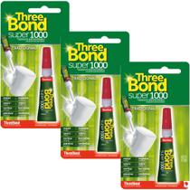 Super Cola Tudo Adesiva 2gr Threebond Super 1000 Unitário Super Cola Tudo Adesiva 2gr Threebond Super 1000 Unitário