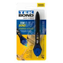 Super Cola Uv Tek Bond Cura Por Led Top Caneta 4G Incolor Super Cola Uv Tek Bond Cura Por Led Top Caneta 4G Incolor