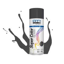 Super Color Uso Geral Tinta Spray Grafito 350ml TEKBond