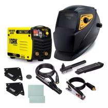 Super Combo Máquina Solda 2 Esquadros + Máscara Automática