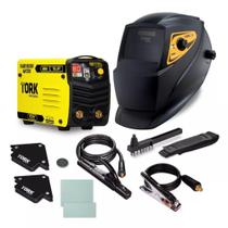 Super Combo Máquina Solda 2 Esquadros + Máscara Automática