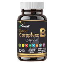 Super Complexo B 500mg B1, B2, B3, B5, B6, B7, B9 e B12 30 Cápsulas