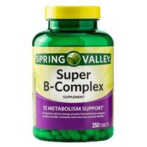 Super Complexo B - Spring Valley - 250 Caps