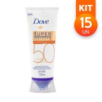 Super Condicionador Dove 1 Minuto Fator Nutrição 50 Uso Diário Concentrado 170ml (Kit com 15)