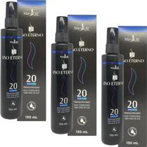 Super Condicionante Mary Life Uso Eterno Termoativado Spray 130ml Kit 3 Unidades