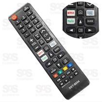 Super Controle Tv Samsung LE-7259 Smart Teclas Netflix Prime Video Un50ru7100gxzd Un50ru7 Led Un40k6500 Un50ru7100gxzd