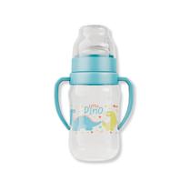 Super Copo de Treinamento Infantil 300ml Com Alça e Bico Flexível Little Dino BabyGo