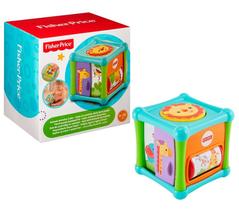 Super Cubo de Atividades Animais Divertidos Fisher Price - 6 a 36 Meses - Mattel - BFH80