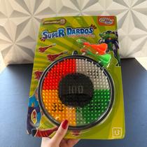 Super dardo infantil de brinquedo de plástico com marcação e lançadores para crianças dardo médio dia das crianças