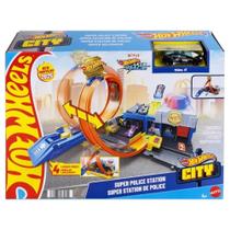 Super Delegacia Da Policia Hotwheels City - Mattel JBM71