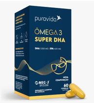 Super Dha 1000mg Omega 3 Puravida 60 Capsulas