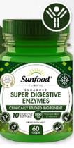 Super digestivo enzimes 1000mg - 60 cap Sunfood