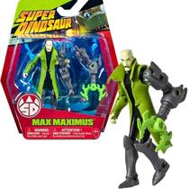 Super Dino Boneco Articulado Max Maximus + Acessório - Multikids BR1152