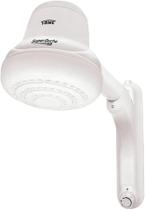 Super Ducha Fame Eletrônica Com Resistência Blindada Branca 4.400W 220V Super Ducha Fame Eletrônica Com Resistência Blindada Branca 4.400W 220V