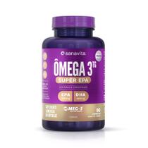 SUPER EPA ÔMEGA 3ᵀᴳ - POTE 90 CAPSULAS - Sanavita