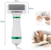 Super Escova2 Em 1 Secador Cabelo Pente Escova Cão Gato Secar Portátil 110V