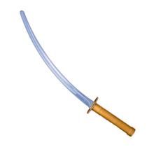 Super Espadinha Ninja Infantil Dourada de Plástico 58cm Katana de Brinquedo Super Espadinha Ninja Infantil Dourada de Plástico 58cm Katana de Brinquedo