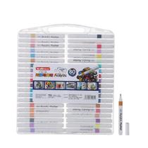 Super Estojo Canetinha Profissional 1linha 80 Cores Acrilic