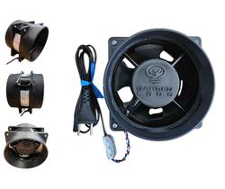 Super Exaustor Axial 125mm 170m3/h Cultivo Indoor Grow Coifa