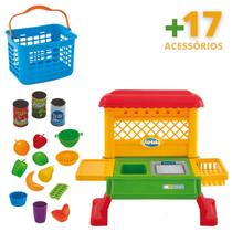 Super Feirinha Cestinha Infantil Bancada Frutas Copo Formas Super Feirinha Cestinha Infantil Bancada Frutas Copo Formas