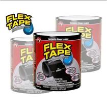 Super Fita Adesiva Reparos Flex Cola Tudo 140x10cm Super Fita Adesiva Reparos Flex Cola Tudo 140x10cm