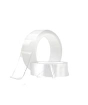 Super Fita Dupla Face Adesiva Transparente Vedação 3m x 1M