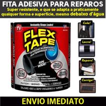 Super Fita Flex Adesiva Reparo Vazamentos Resistente A Agua Piscina Caixa dagua tanque - FlexTape SLU