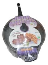 Super Frigideira Alta Com Tampa Vidro 30cm Fortaleza