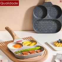 Super Frigideira Antiaderente 3 partes Multiuso Indução